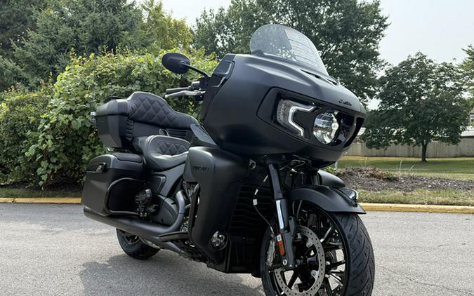2026 Indian Pursuit Dark Horse 112 W/ Powerband Audio Black Smoke