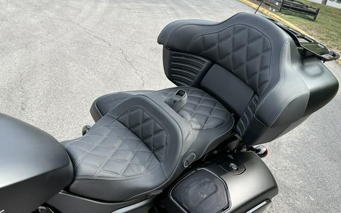 2026 Indian Pursuit Dark Horse 112 W/ Powerband Audio Black Smoke