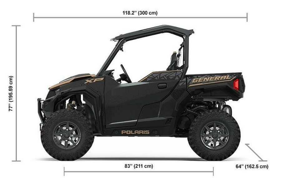 2022 Polaris Industries GENERAL XP 1000 Deluxe Black Crystal