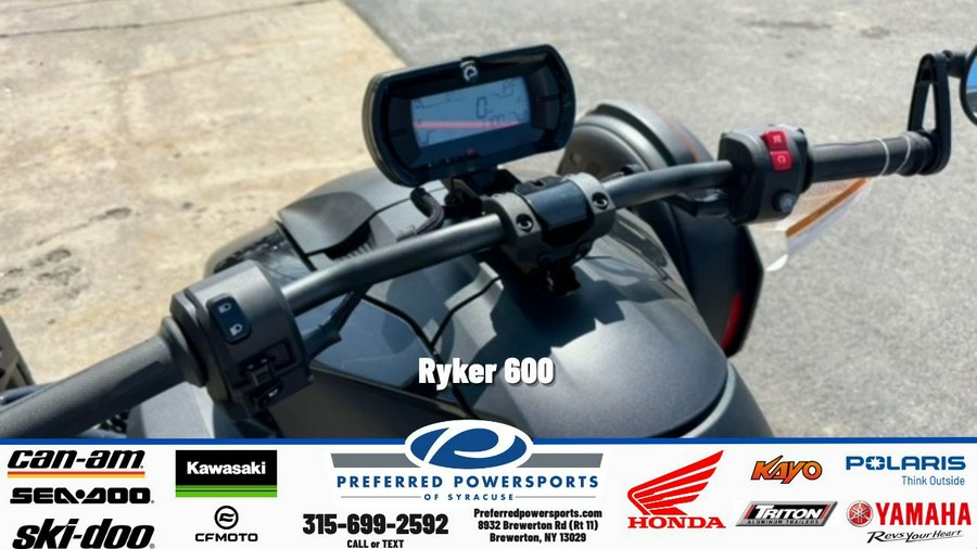 2026 Can-Am Ryker 600