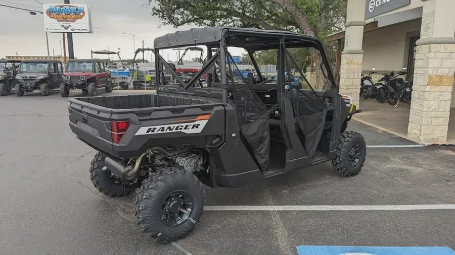 New 2025 POLARIS RANGER CREW 1000 PREMIUM WHITE LIGHTNING