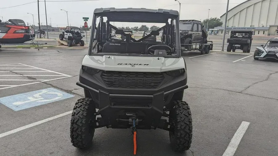 New 2025 POLARIS RANGER CREW 1000 PREMIUM WHITE LIGHTNING