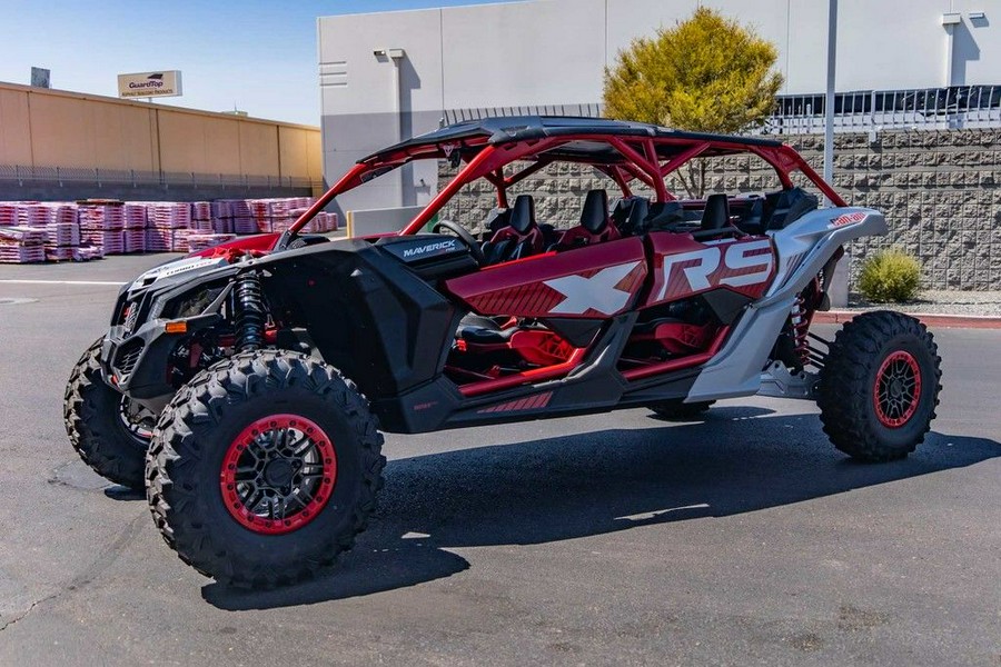 2025 Can-Am® Maverick X3 Max X RS Turbo RR Fiery Red & Hyper Silver