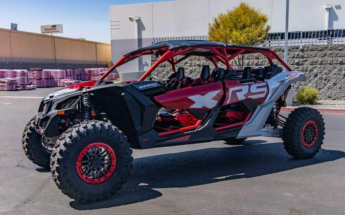 2025 Can-Am® Maverick X3 Max X RS Turbo RR Fiery Red & Hyper Silver