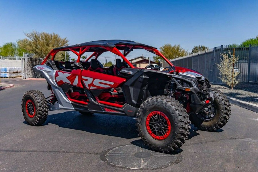 2025 Can-Am® Maverick X3 Max X RS Turbo RR Fiery Red & Hyper Silver