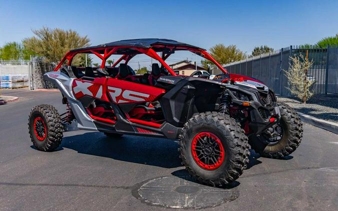 2025 Can-Am® Maverick X3 Max X RS Turbo RR Fiery Red & Hyper Silver