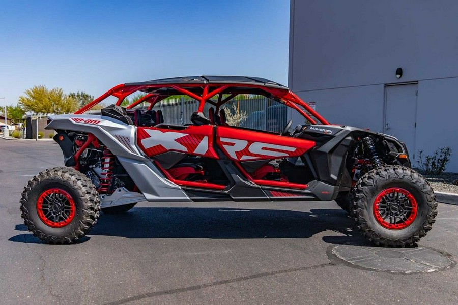 2025 Can-Am® Maverick X3 Max X RS Turbo RR Fiery Red & Hyper Silver