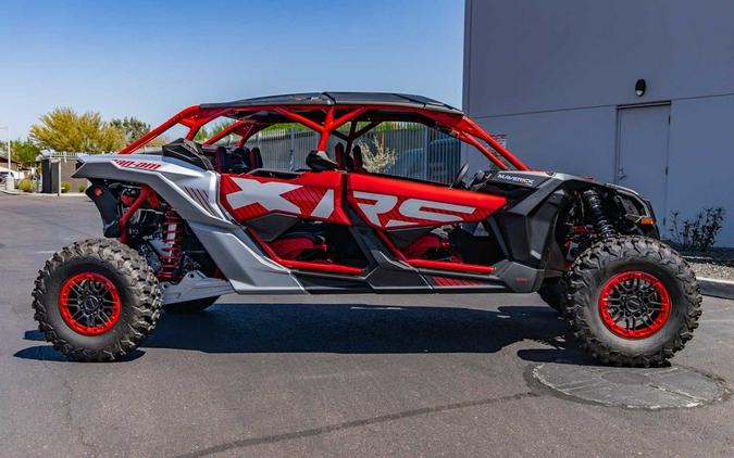 2025 Can-Am® Maverick X3 Max X RS Turbo RR Fiery Red & Hyper Silver