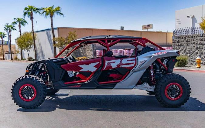 2025 Can-Am® Maverick X3 Max X RS Turbo RR Fiery Red & Hyper Silver