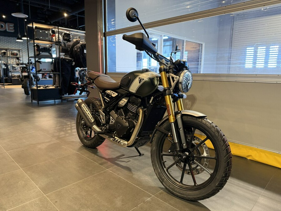 2025 Triumph Scrambler 400 X