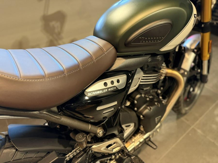 2025 Triumph Scrambler 400 X