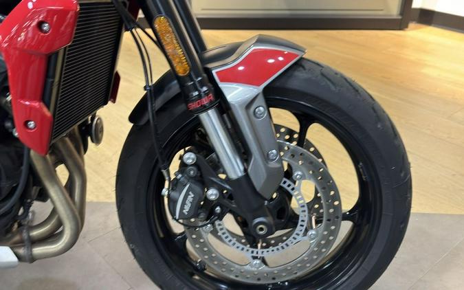 2024 Triumph Trident 660 Silver Ice/Diablo Red