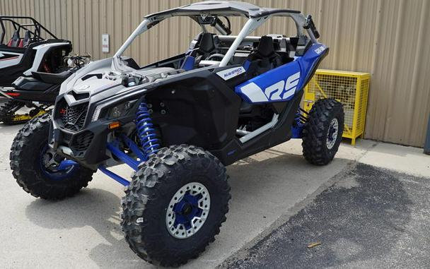 2022 Can-Am® Maverick X3 X rs Turbo RR With Smart-Shox Intense Blue / Carbon Black / Cha