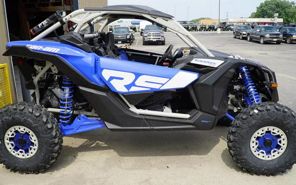 2022 Can-Am® Maverick X3 X rs Turbo RR With Smart-Shox Intense Blue / Carbon Black / Cha