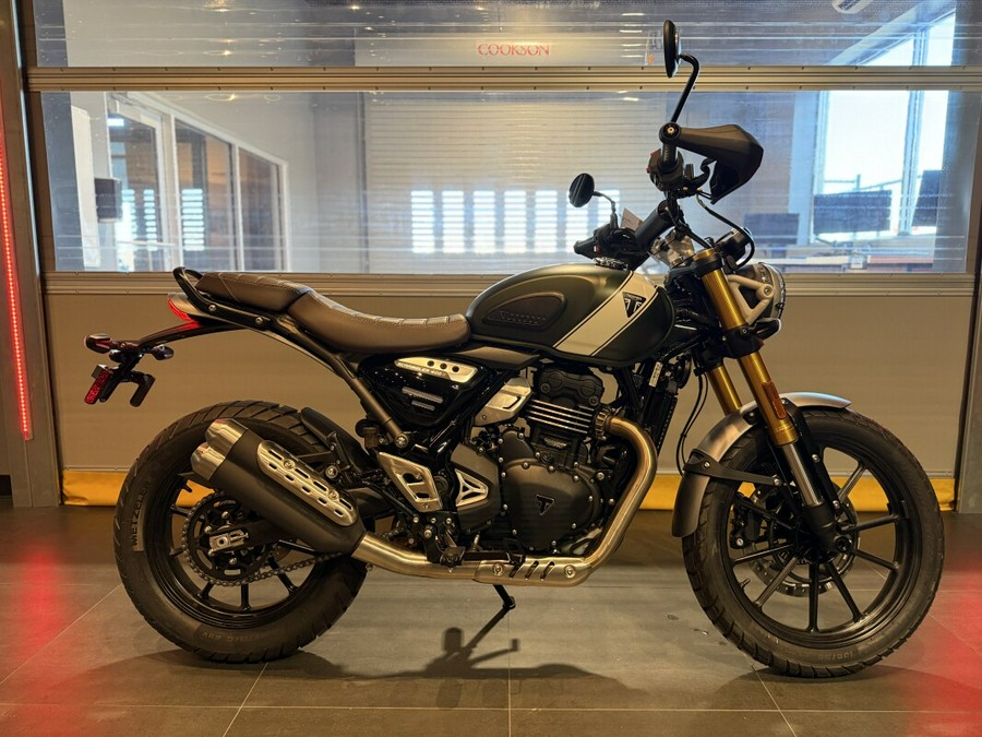 2025 Triumph Scrambler 400 X