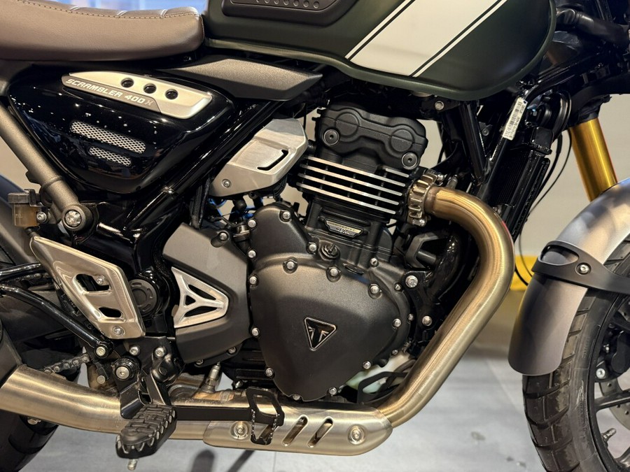 2025 Triumph Scrambler 400 X