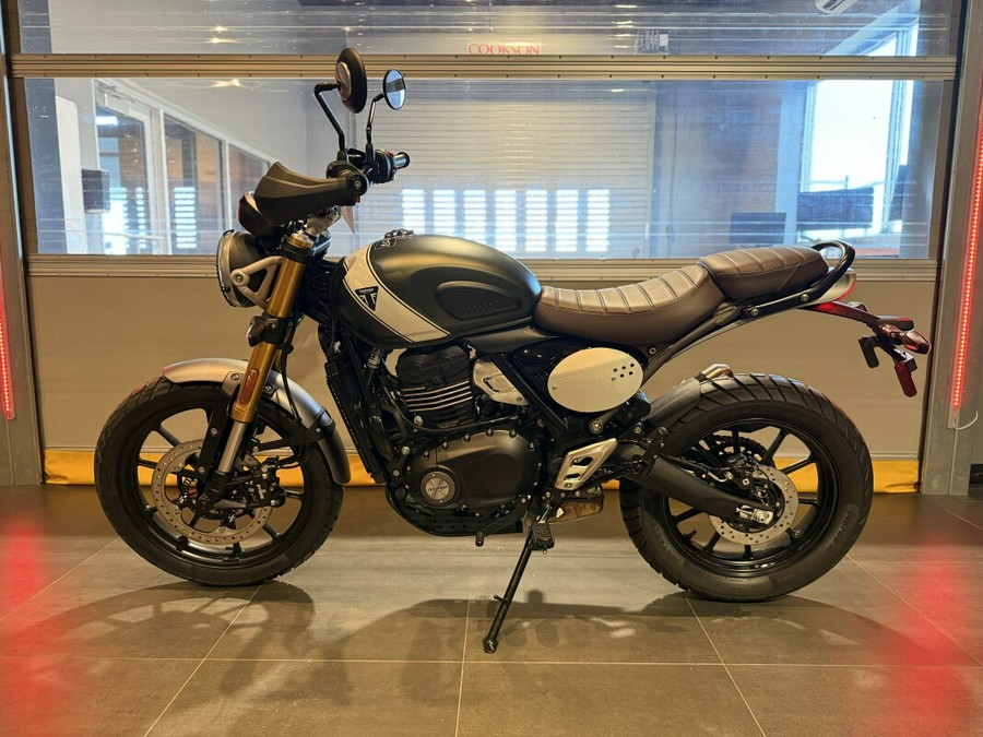 2025 Triumph Scrambler 400 X