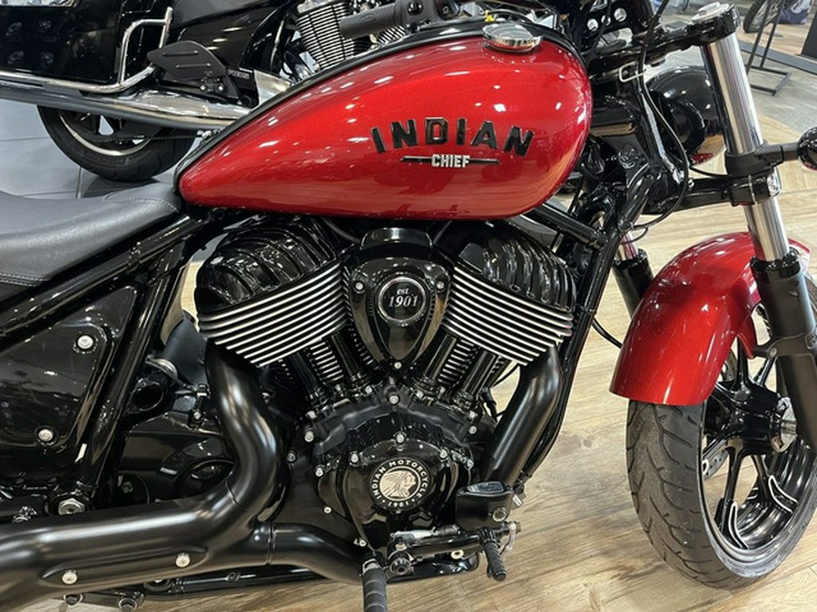 2024 Indian Chief Dark Horse Sunset Red Metallic