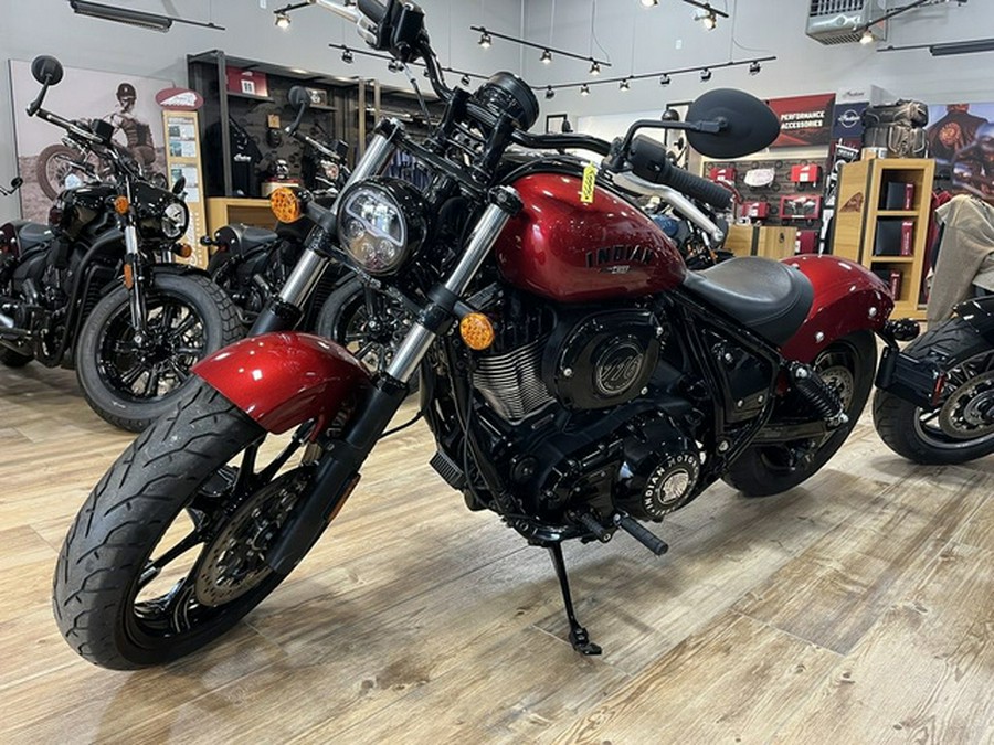 2024 Indian Chief Dark Horse Sunset Red Metallic