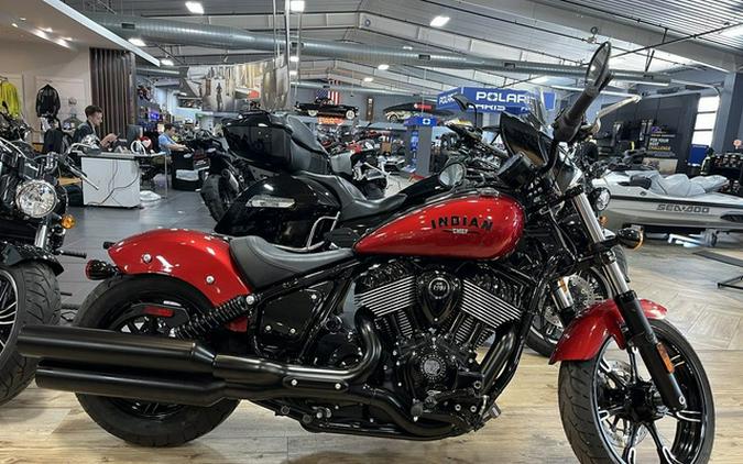 2024 Indian Chief Dark Horse Sunset Red Metallic