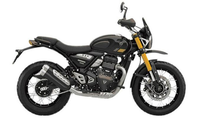 2026 Triumph Scrambler 400 XC Storm Grey