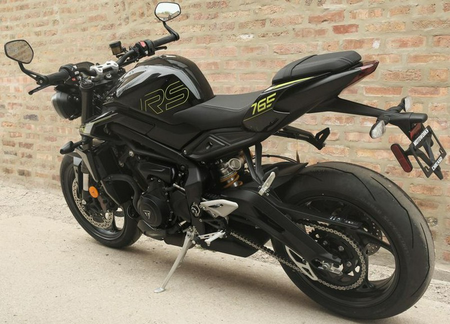 New 2025 Triumph Street Triple 765 RS