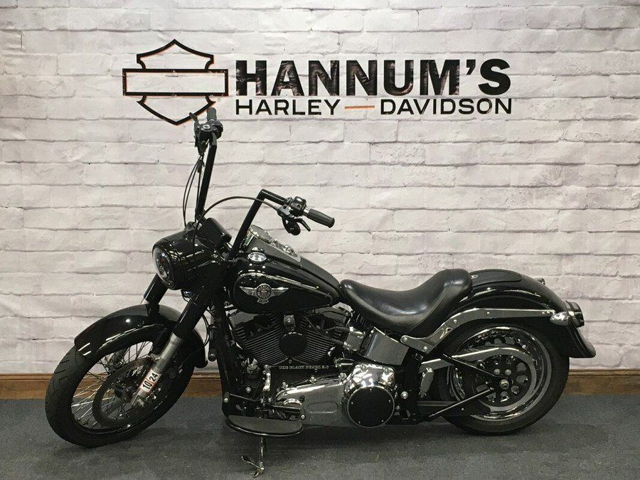 2013 Harley-Davidson Fat Boy Black FLSTF