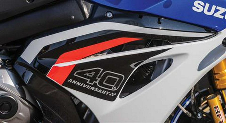 2027 Suzuki GSX-R1000RS 40th Anniversary Edition