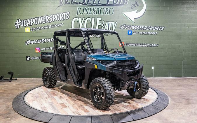 2026 Polaris Ranger Crew XP 1000 Premium Blue Labyrinth