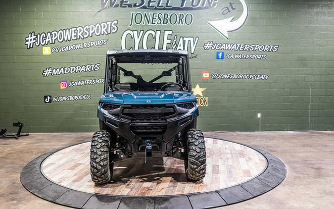 2026 Polaris Ranger Crew XP 1000 Premium Blue Labyrinth