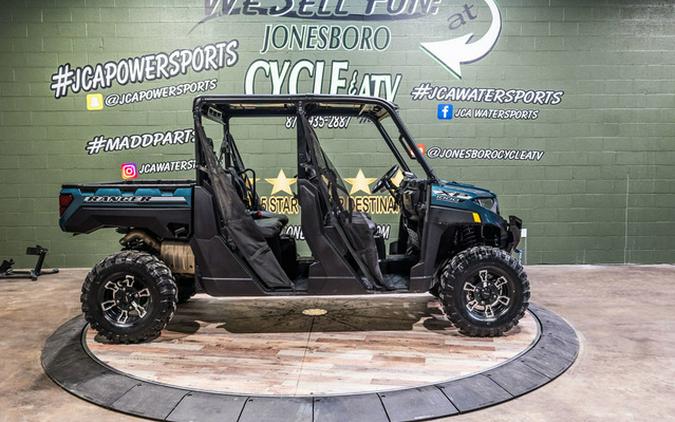 2026 Polaris Ranger Crew XP 1000 Premium Blue Labyrinth
