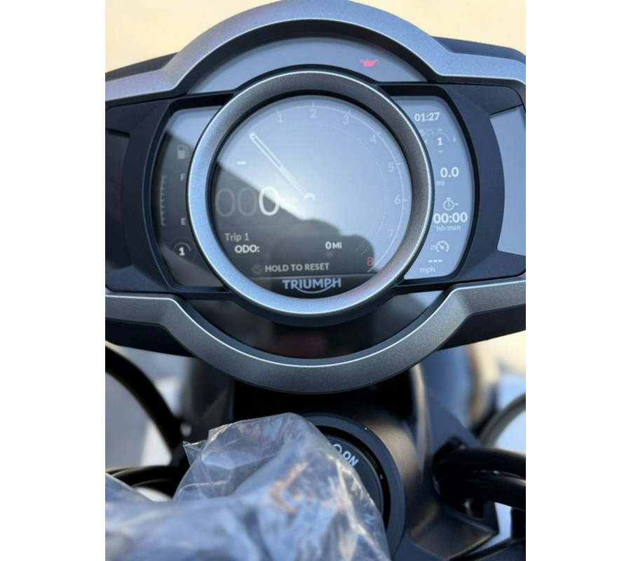 2025 Triumph Scrambler 1200 XE Sapphire Black