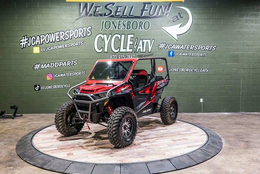 2018 Polaris RZR XP Turbo EPS FOX Edition Matte Sunset Red