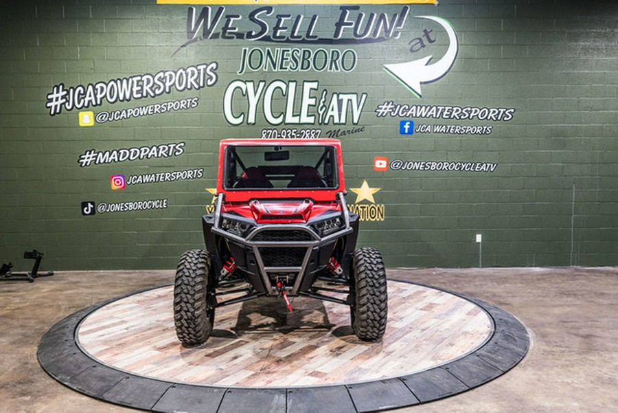 2018 Polaris RZR XP Turbo EPS FOX Edition Matte Sunset Red