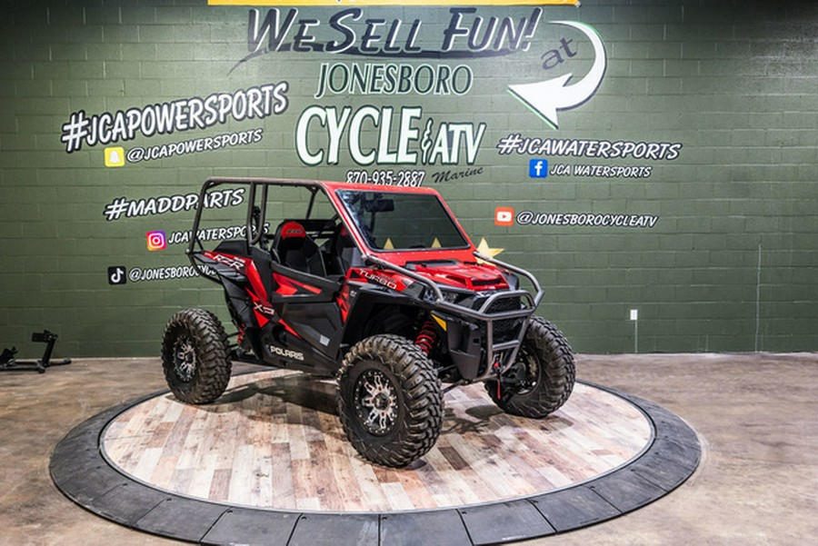2018 Polaris RZR XP Turbo EPS FOX Edition Matte Sunset Red