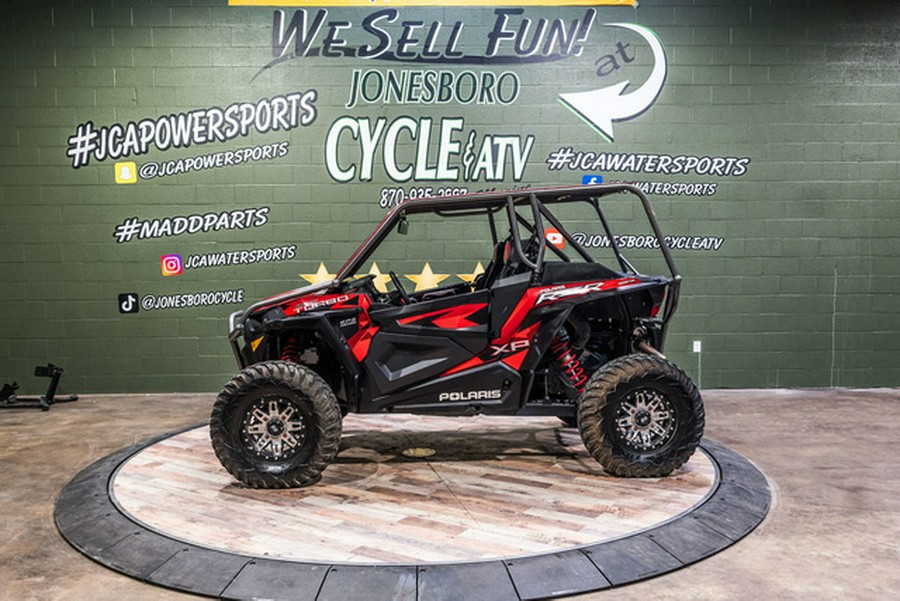 2018 Polaris RZR XP Turbo EPS FOX Edition Matte Sunset Red