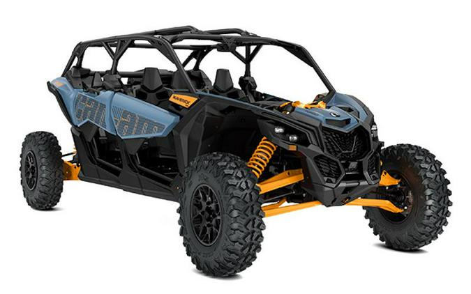 2026 Can-Am® Maverick X3 MAX RS Turbo Scandi Blue & Orange Crush
