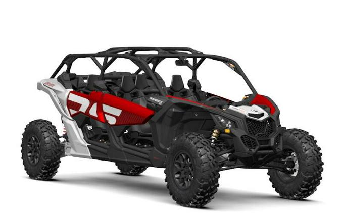 2024 Can-Am® Maverick X3 MAX DS Turbo RR Fiery Red & Hyper Silver