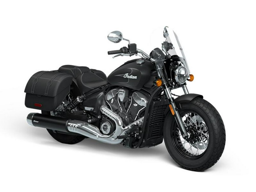 2025 Indian Motorcycle® Super Scout® Black Smoke with Graphics