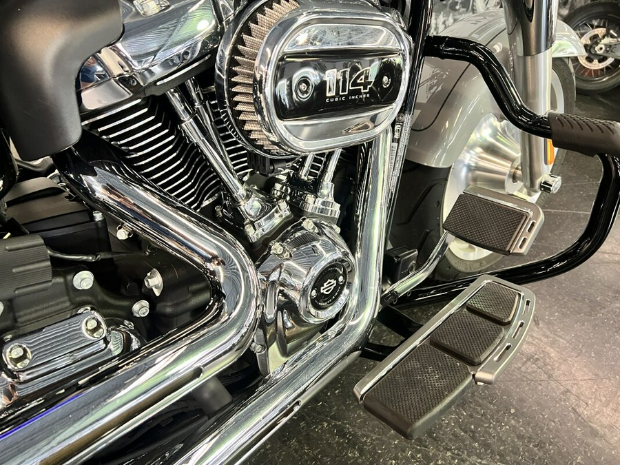 2024 Harley-Davidson® Fat Boy® 114 Billiard Gray FLFBS