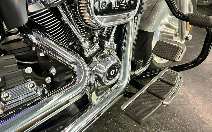 2024 Harley-Davidson® Fat Boy® 114 Billiard Gray FLFBS