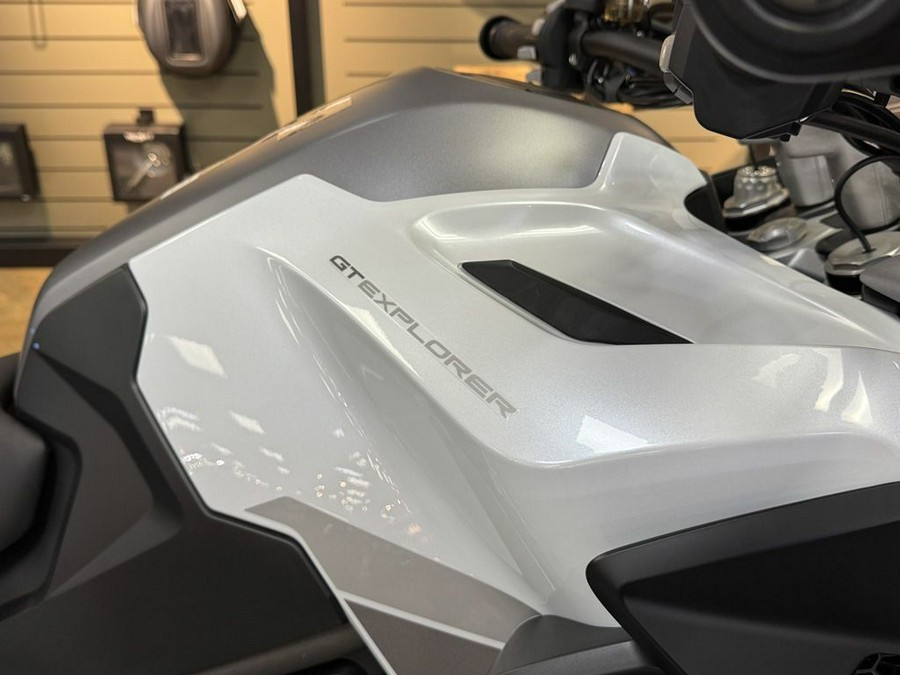 2025 Triumph Tiger 1200 GT Explorer Snowdonia White