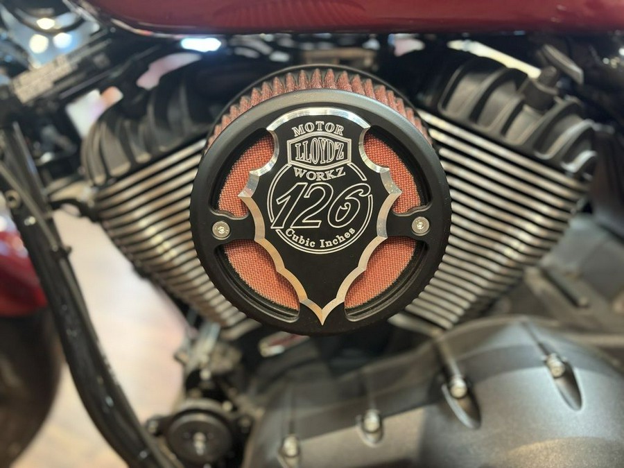 2022 Indian Motorcycle® Chief® Bobber ABS Ruby Metallic LLOYDZ CUSTOM ...