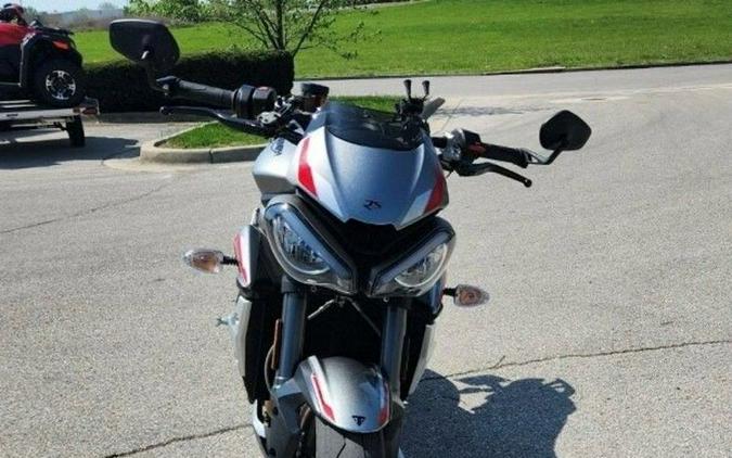 2020 Triumph Street Triple RS Silver Ice