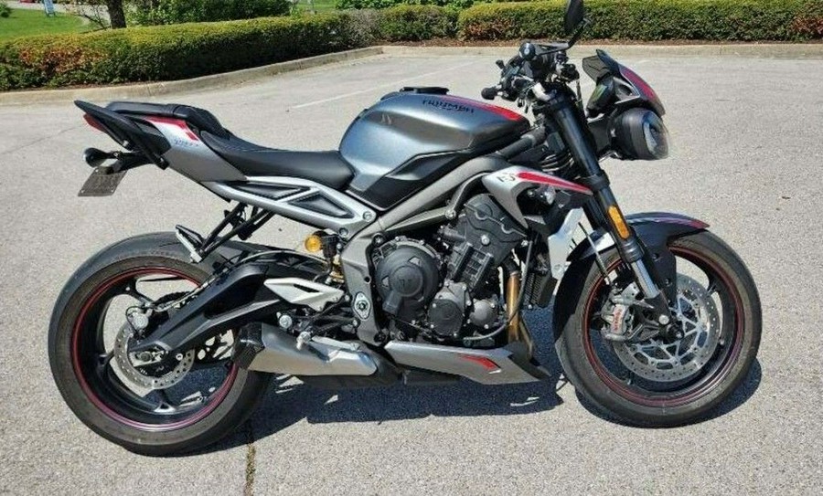 2020 Triumph Street Triple RS Silver Ice