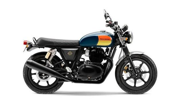 2024 Royal Enfield INT650 Barcelona Blue