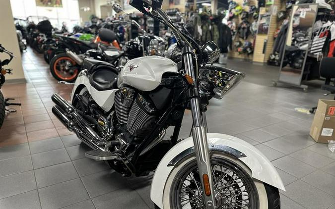 2013 Victory Motorcycles® Boardwalk™ Pearl White