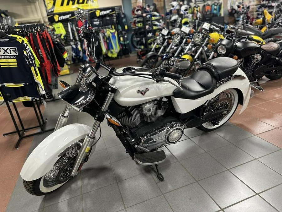 2013 Victory Motorcycles® Boardwalk™ Pearl White