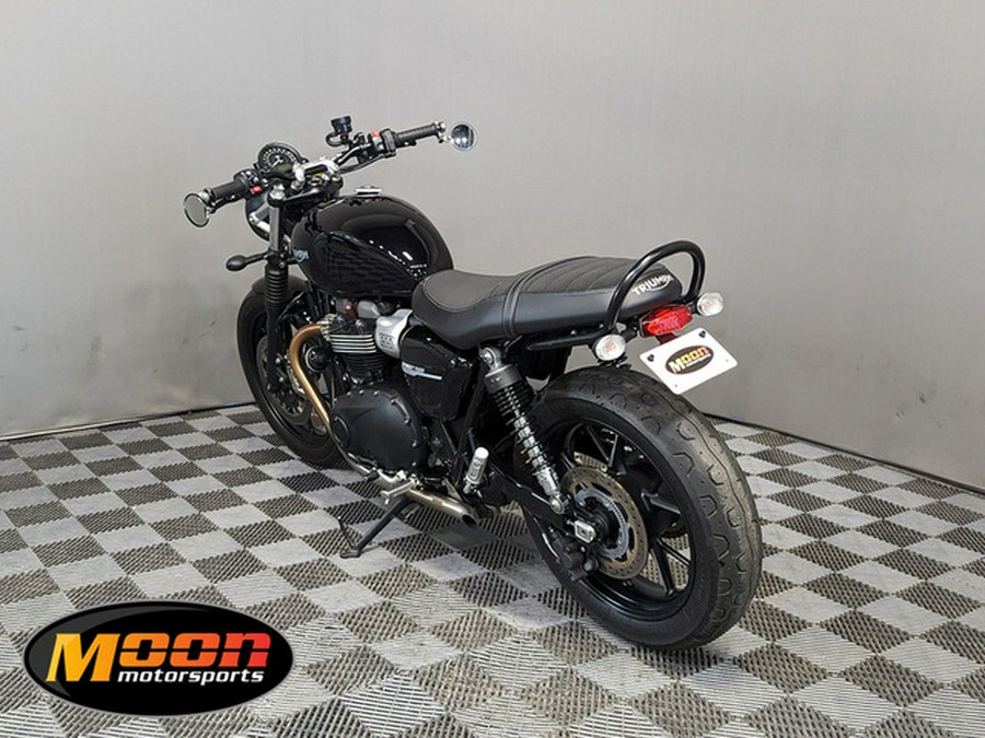 2019 Triumph Street Twin Jet Black