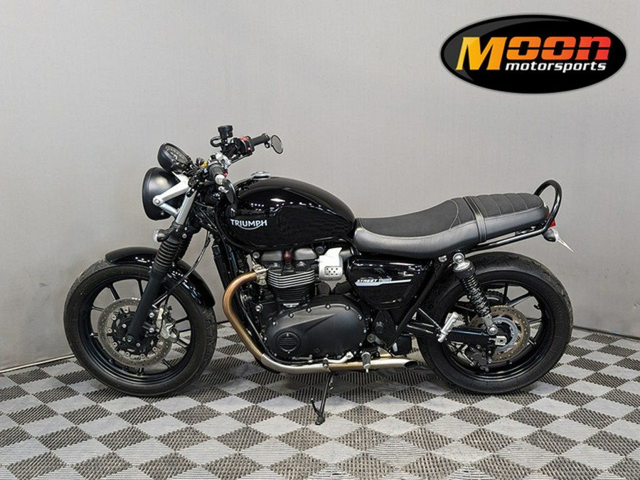 2019 Triumph Street Twin Jet Black